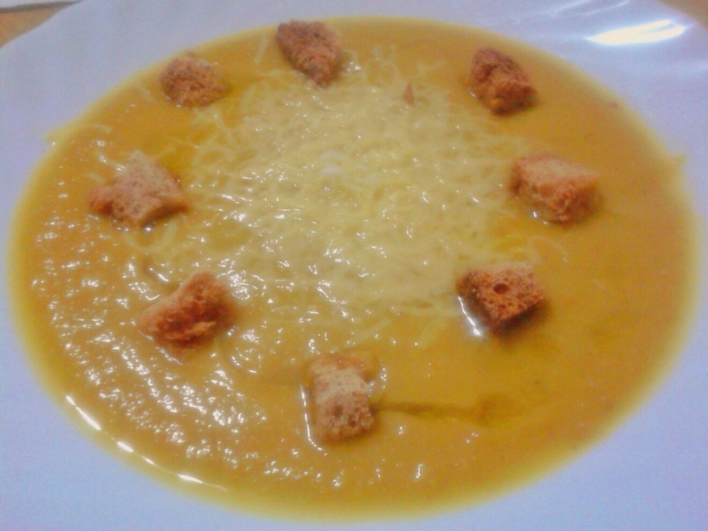 Vellutata di zucchine e carote